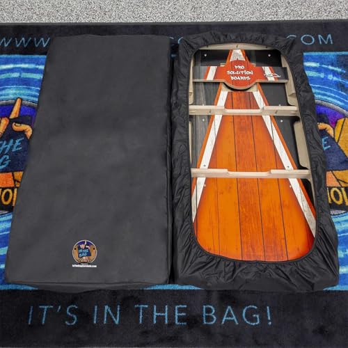 Cornhole Board Padded Covers (Set of 2) | Padded Protective Covers with Thick Padding | Carrying Case for Cornhole Boards For Safe Storage and Transportation