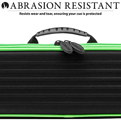 Casemaster Parallax - color: Black with Green Trim