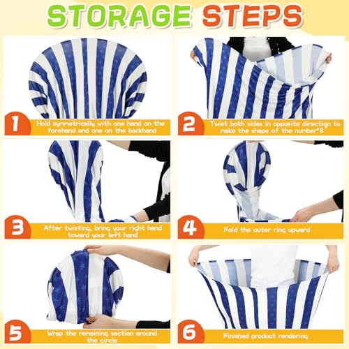 Ceenna 8 Sets Granny Pants Outdoor Game, Hilarious Inflatable Ball Relay Set Giant Pant Toss Set with Granny Giant Stretchy Pants, Balls and Pump, Team Relay Family Reunion Party Field Game Kit
