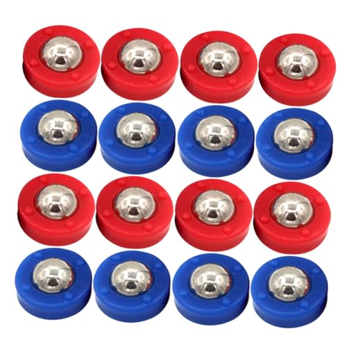 20pcs Shuffleboard Puck Parts Set Tabletop Shuffleboard Game Accessories Mini Roller Beads Replacement Components