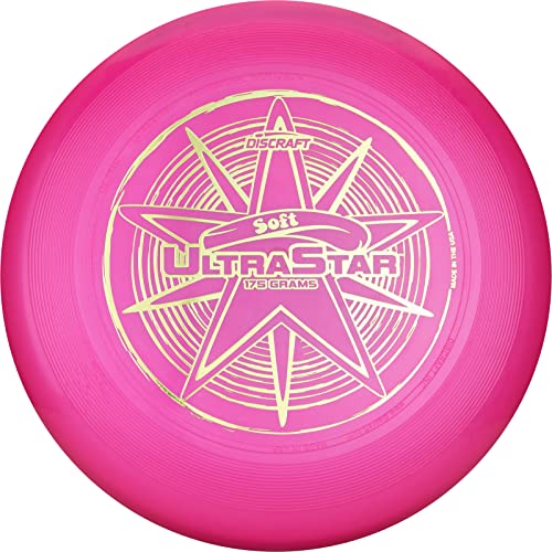 Discraft 175 Gram Pink Soft Ultra Star Sport Disc