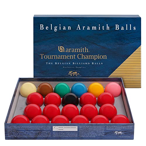 Aramith Tournament Champion Snooker Billiard Ball Set 2 1/16" - 52.4 mm - 22 Balls