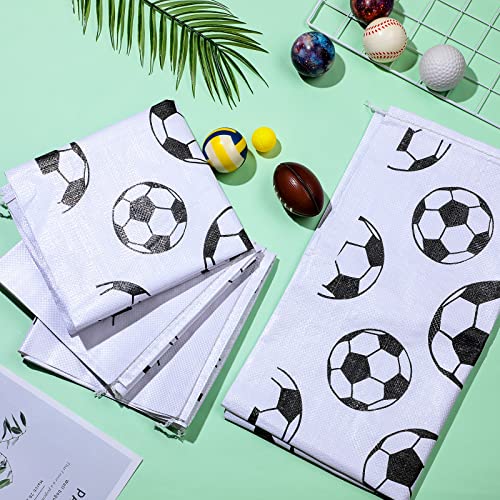 Cindeer 12 Pcs Potato Sack Race Bags Sports Themed Potato Race Jumping Bags 40 x 20 Inches for Adults Family Party Games and Activities Party Supplies(Soccer) - style: Soccer