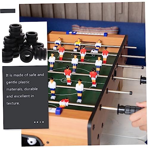 Hemoton 15pcs Foosball Table Bearing Rods Plastic Replacement Bushings for Soccer Game Accessories Compact and Wear-Resistant Design for -Term Use