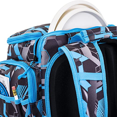 Dynamic Discs Combat Ranger Disc Golf Backpack | Large Bag w/Putter Pouch | 20+ Discs Capacity | Disc Golf Accessories - color: Hex