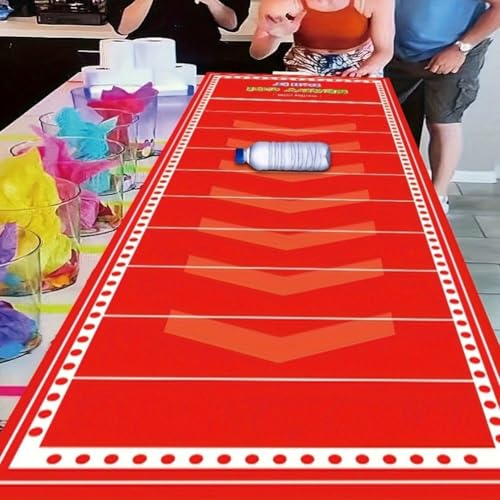 Party Game Mat, Interactive Roll Track Pad for Game Night, Birthday Party, Building, Party Supplies