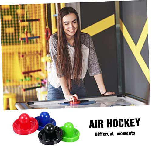 VANZACK 2sets Air Hockey Pucks of Replacement Accessories for Game Tables Includes Felt Pucks Lightweight Sturdy for Air Hockey Tables
