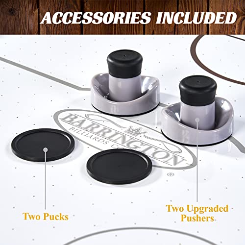 Barrington Billiards Air Hockey Table with Accessories, Perfect for Family Game Rooms | with Accessories - style: 5 Ft. Urban