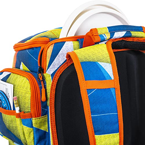 Dynamic Discs Combat Ranger Disc Golf Backpack | Large Bag w/Putter Pouch | 20+ Discs Capacity | Disc Golf Accessories - color: Toucan