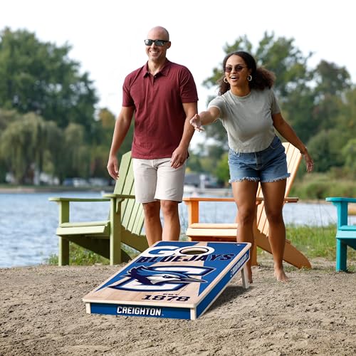 YouTheFan NCAA 2’ x 4’ Professional Wood Cornhole Game