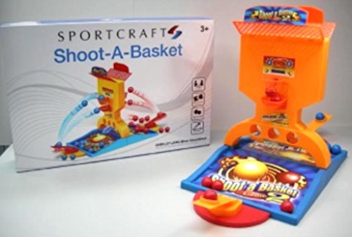 Sportcraft Shoot a Basket 1 or 2 player Basketball Game With Auto Scorer