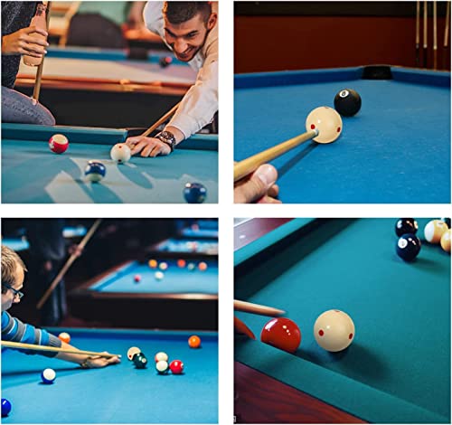 GSE Games & Sports Expert Billiard Practice Training Cue Ball, AAA-Grade PRO Cup Standard Pool Billiard Cue Ball (6 oz 2-1/4" Several Colors Available) - color: Red & Artifact