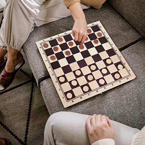 GOTHINK Wooden Chess, Checker, and Backgammon 3 in 1 Board Game Set,Classic Traditional Travel Night Toy and Game Gift Set for Kids Adults Senior Family - style: 3 in 1 Chess Set
