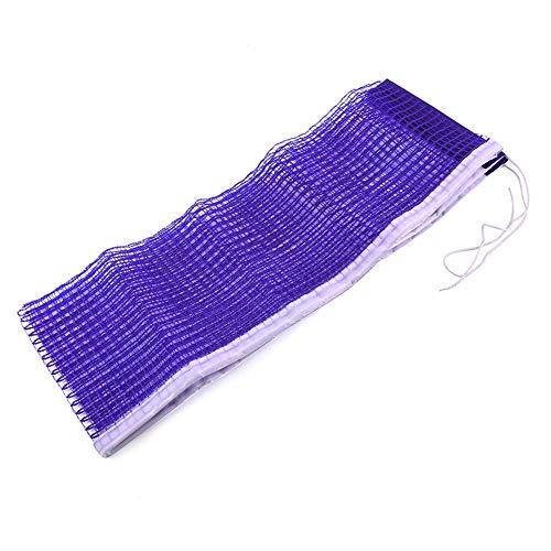 1.72m Portable Nylon Table Tennis Net Replacement with Clamps for Indoor Outdoor Use Official Size Durable Pingpong Net for Casual and Competitive Play