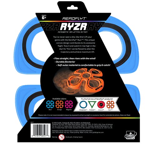 Aeroflyt Ryzr Blue by Goliath Sports - Acrobatic Air-Lifting Action - color: Aeroflyt Ryzr Blue