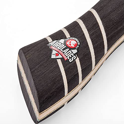The Peace Maker ALC - Professional Ping Pong Paddle - Carbon Fiber Table Tennis Racket Producing Maximum Spin & Control for All Levels - Hard Carry Case & Ergonomic Handle. - style: Mens