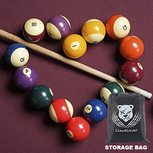 Pool Table Cover 8 Feet,Durable Oxford Cloth,Fixed Straps,100Lx56Wx8H Inch | 8ft Billiard Table Covers Waterproof Outdoor,Rain Dust Sun Protection 8 Foot Pooltable Snooker Table Covers,Storage Bag