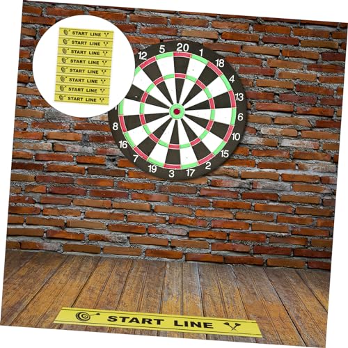 UKCOCO Dart Throwing Line Floor Markings Notice Line for Floor Marker Throwing Notice Marker Game Supplies