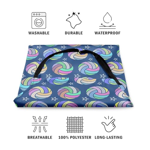 Manfei Volleyball Kids Kitchen Apron - color: Colorful