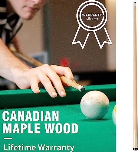 AKLOT Pool Cues,58" Pool Cue Stick Canadian Maple Wood Billiard Cues Sticks for Professional Billiard Players 18 19 20 21 oz - color: 19 20 21 oz 3 Cues