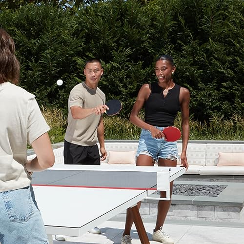 ESPN Ping Pong Set, Table Tennis Ideal for Family Games and Game Night - color: 1 Paddle