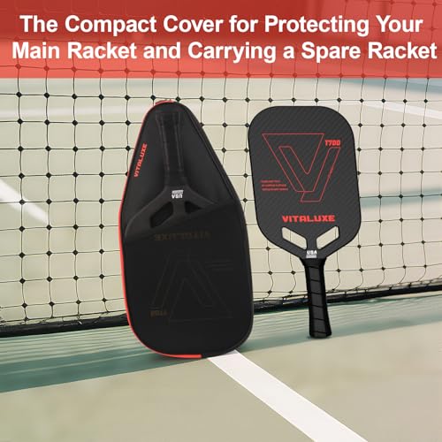 Pickleball Bag, Pickleball Paddle Cover/Case, Universal Size, Accessory for Gift, Compatible with USAPA Standard Rackets for Men & Women