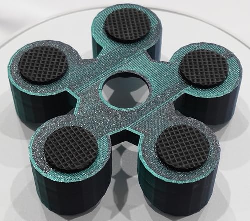 Bowling Ball Spinner - color: Green and Black