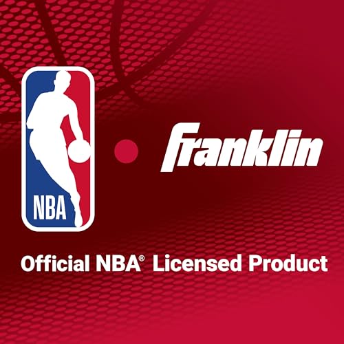 Franklin Sports NBA Alley-Hoop Kids Inflatable Toy Basketball Hoop Set - Indoor + Outdoor Mini Inflatable Hoop + Basketball Set for Kids Ages 3+ - Boys + Girls Basketball Toy - 48" Inches