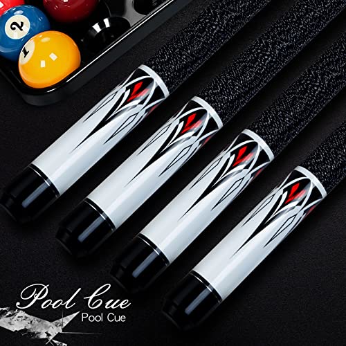 Pool Cue Stick - 58 inch Maple Billiard Pool Stick, 19/20/21 oz 1/2 Maple Pool Cue Stick Kit, 2-Piece Billiard Pool Cue Stick - color: 19 oz