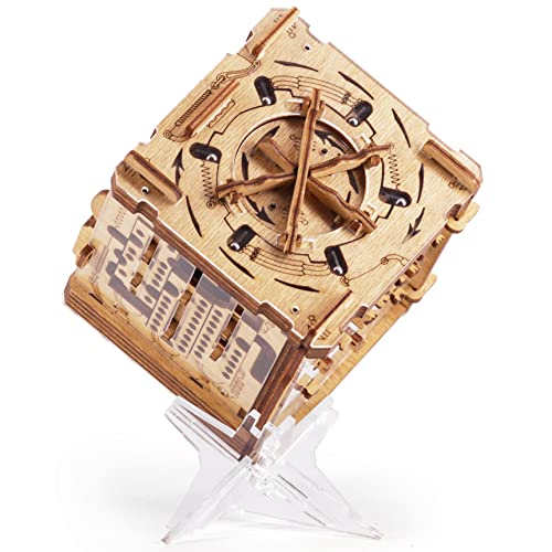 iDventure Cluebox Cambridge Labyrinth | Wooden Escape Room Puzzle Box | Engaging Brain Teaser with Hidden Money Compartment | Unique Gift for Adults - color: Labyrinth of Cambridge