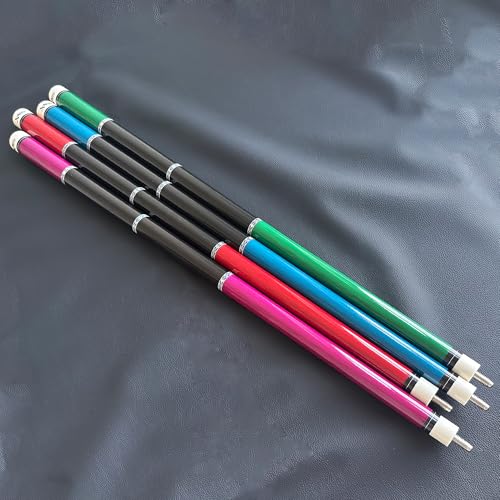 Pool Cue Set of 4 Pool Cue Stick (18oz-21oz), 13mm Tip, 58", Hardwood Billiard, Professional Billiard Pool Cue Stick