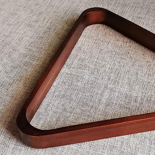 Premium Pool Triangle Rack - Easy to Clean, Durable & Smooth Ball Setup, Thick Design for Perfectly Aligned Shots, Ideal for Billiard Lovers