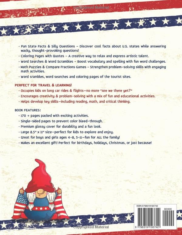 Are We There Yet? The Ultimate Travel Activity Book: Fun Facts, Silly Questions, Coloring Pages, Word Games & More For Endless Roadtrip Fun