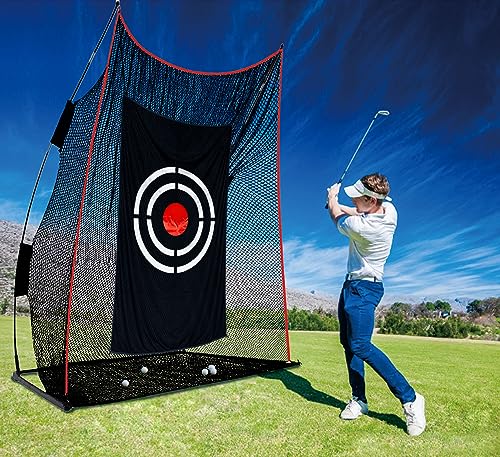 Golf Target Cloth for Net Replacement - Enthusiasts and Professional Golfers Practice Training Aids for Garage/Backyard - style: 5X3FT Golf Target