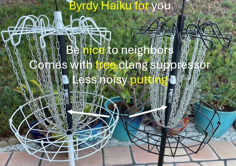 2-in-1 Adjustable Disc Golf Basket - Standard to Skinny Target - color: Lavender