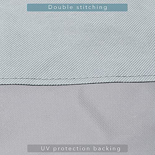 7/8/9FT Heavy Duty 600D Polyester Canvas Billiard Pool Table Cover(7 Colors Available) (Gray, 7-Foot) - color: Grey, size: 7-Foot