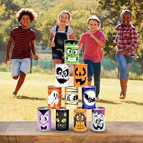 JOYIN 13 Pcs Halloween Carnival Can Bean Bag Toss Games for Kids & Adults Trick or Treat Decoration, Home Decor Party Favors Supplies, Homeschooling Backyard Game - style: Toss Game