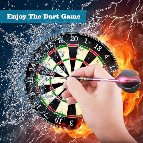 100PCS Dart Flights 20 Sets Dart Standard Flights Replacement Feather Tail Wing Dart Accessories