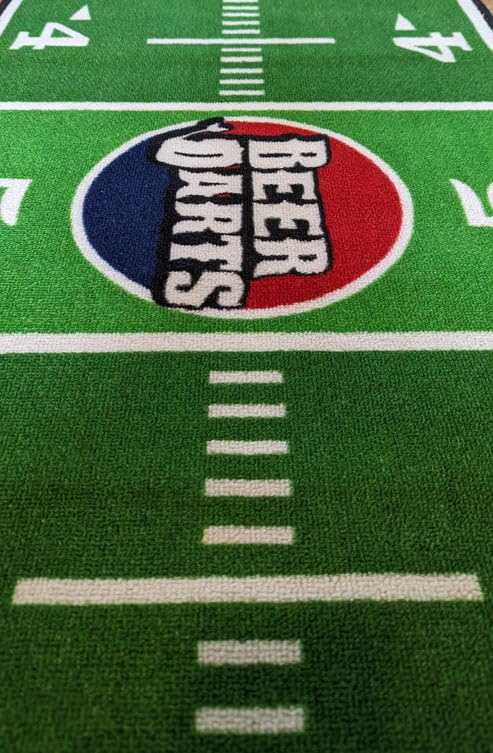 Beer Darts Battle Turf Mat, 10 ft x 2 ft, Indoor/Outdoor