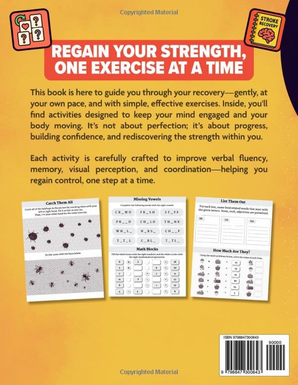 The Ultimate Stroke Recovery Activity Book