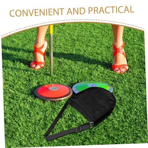 YARNOW Discus Storage Bag Lightweight Handheld Discus Container for Athletes for Gym and Track Use Capacity Storage