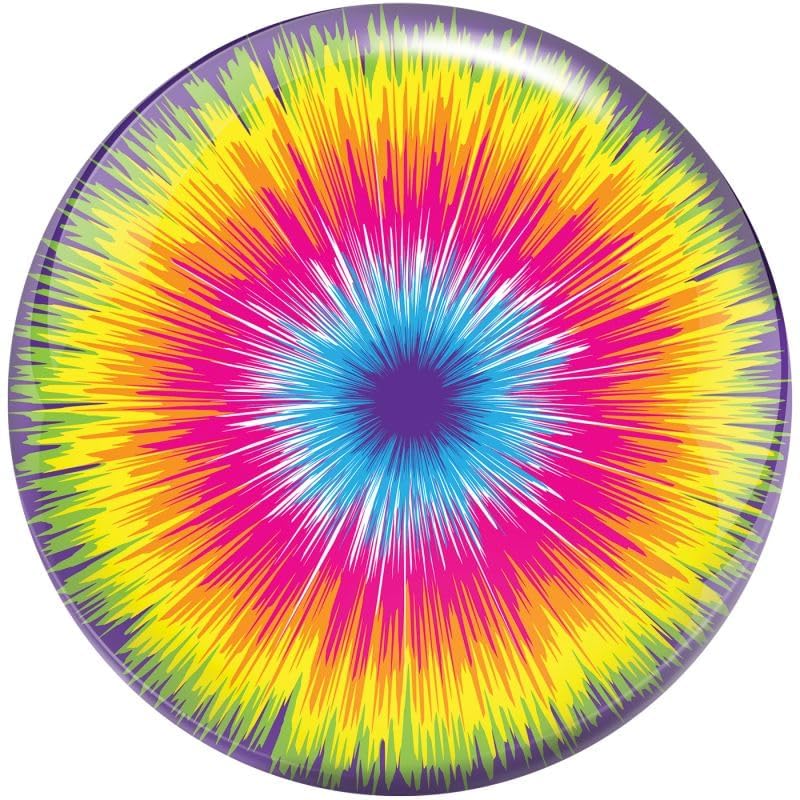 Brunswick Viz-a-Ball Bowling Ball - size: 12lbs, style: Tie-Dye Burst