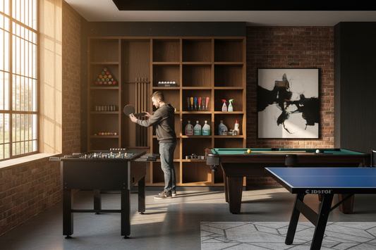 How to Clean, Organize, and Maintain Your Game Room Equipment