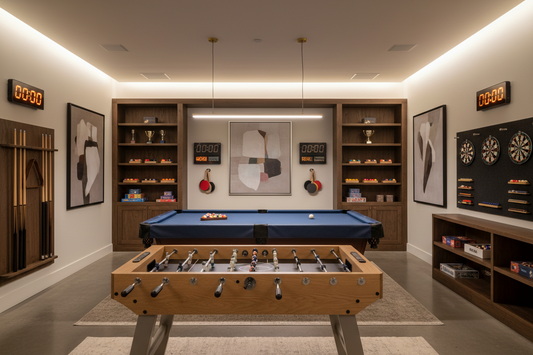 Essential Game Room Accessories for a Better Home Setup