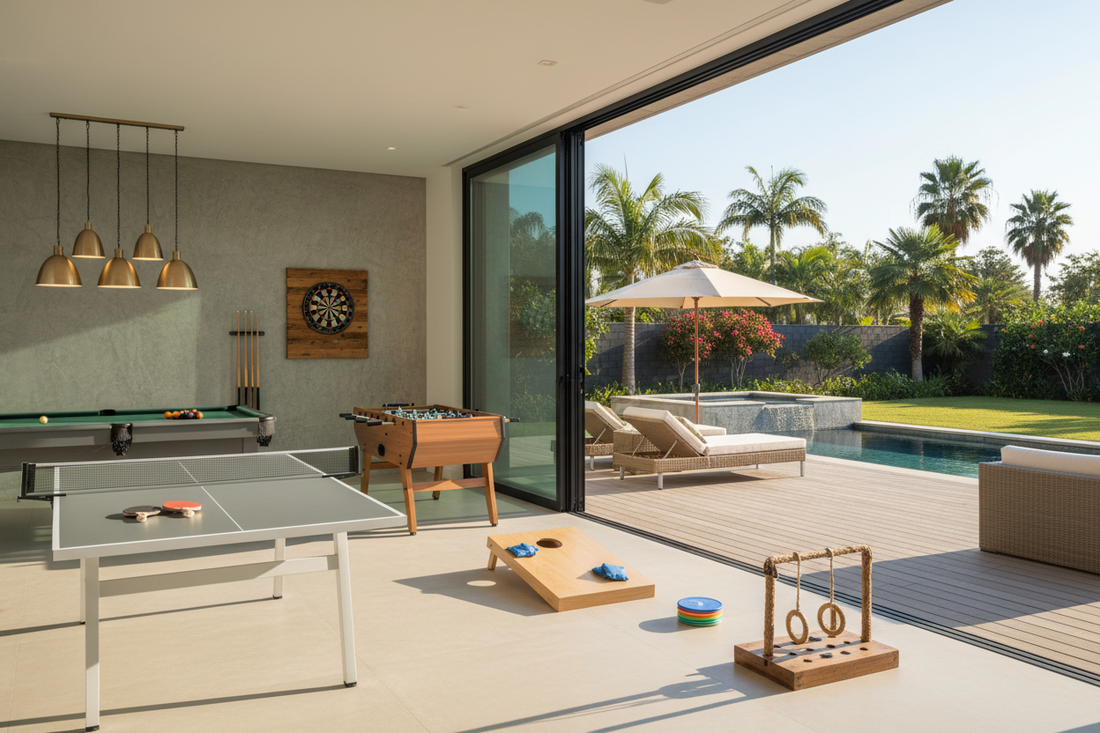 How to Create the Ultimate Indoor and Outdoor Game Space