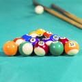 Billiard Ball Set Full Set, Resin Billiard Ball, Billiard Balls Set Pool Table Balls Marble, Tournament Spec Resin Billiard Balls Wooden 16 Ball Rack Billiard Table Accesssory