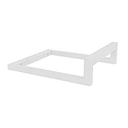 CMMC Industrial Pipe Wall Mounted Sports Equipment Storage Rack, Yoga Mat Storage Rack Gym Soccer Rack Home Nursery Basketball Rack on The Wall Wall-Mounted Finishing Shelves, 1 Pack - color: White, size: B