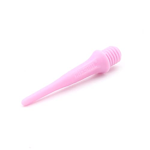 CUESOUL TOUCH-24.5mm Point Soft Dart Tip Point for Dart Tip Replacement - color: Pink