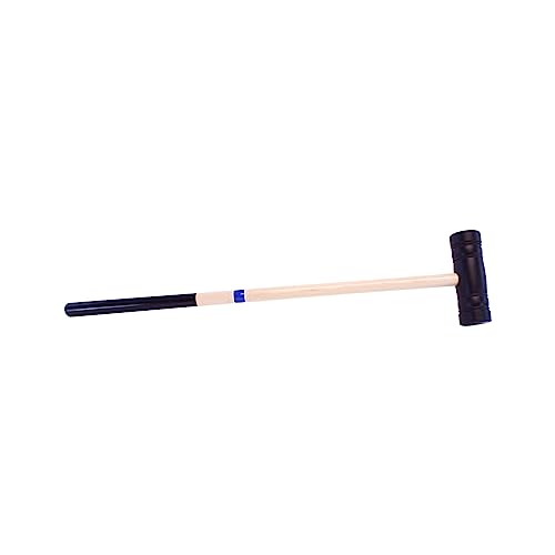 Individual Flag Croquet Mallet - 32" Handle - Polymer Head (Blue) - color: Blue