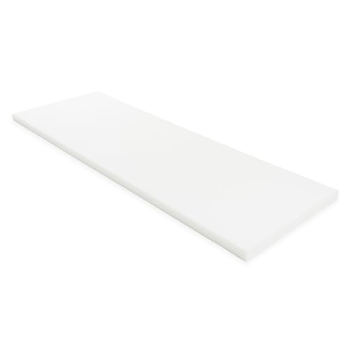 GoTo Foam 2" Height x 30" Width x 72" Length 43ILD (Firm) Upholstery Cushion Made in USA - color: Firm, size: 2x30x72